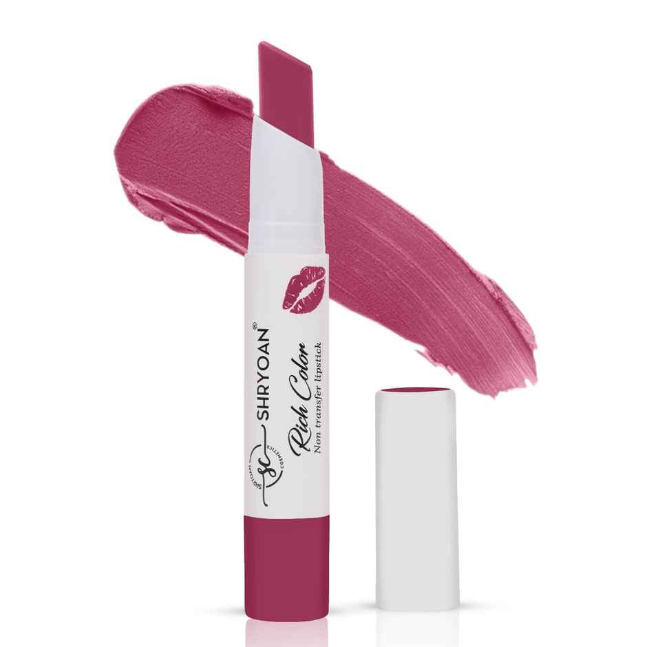 Shryoan Rich Color Non-Transfer Lipstick - Mud Cake