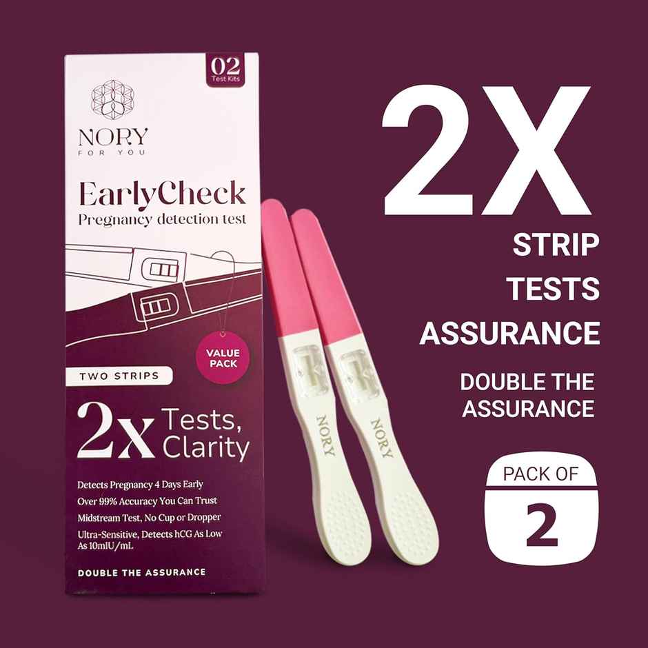 Nory For You 2x Clarity Pregnancy Test Kit