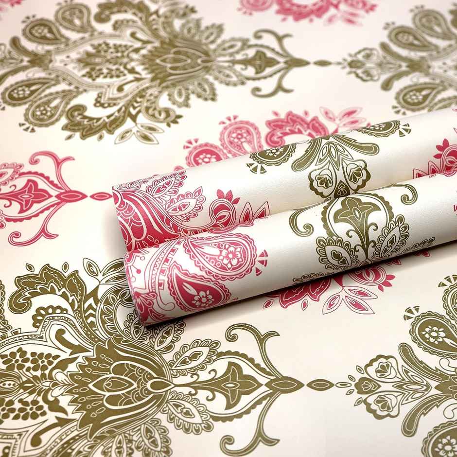 Wollzo Floral | 5340 Self Adhesive Wallpaper | Multicolour | 45 x 500 Cm