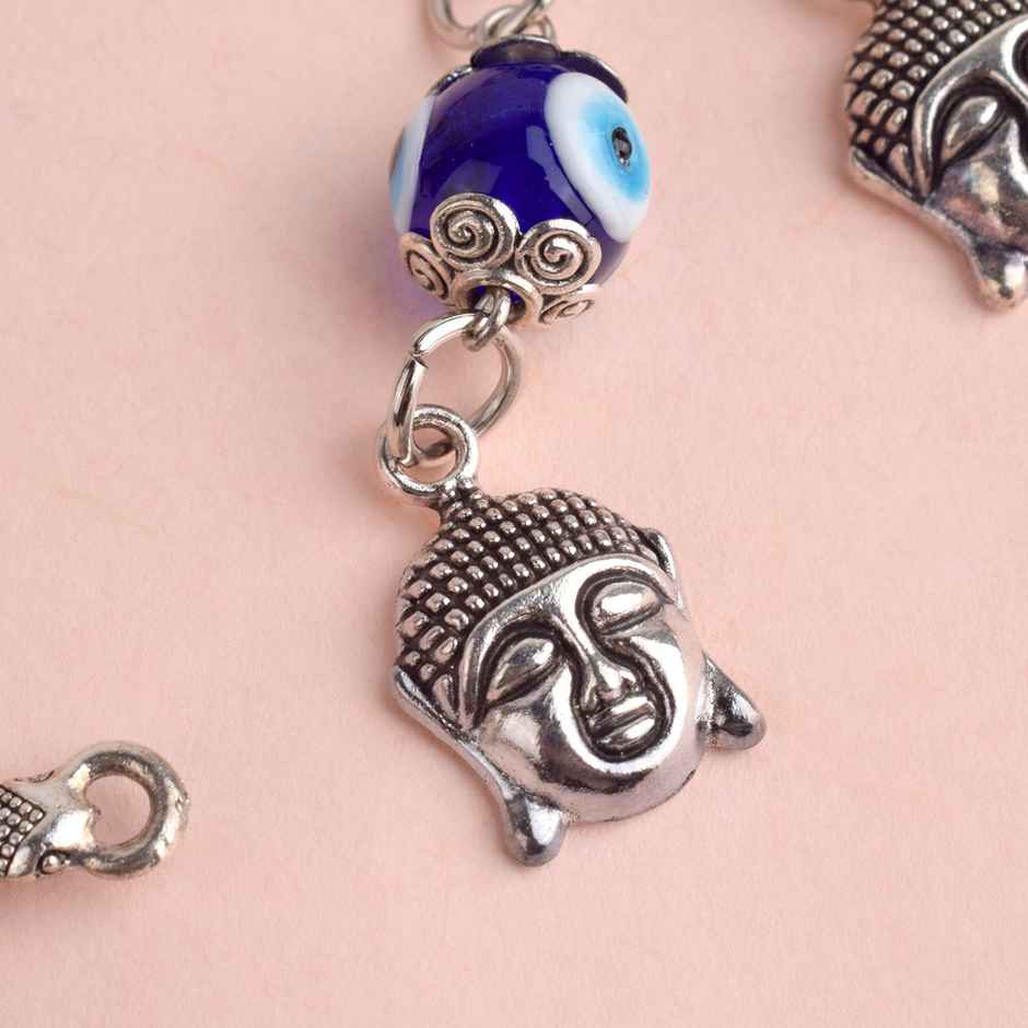 Buddha Evil Eye Keychain | Satvik Gifting