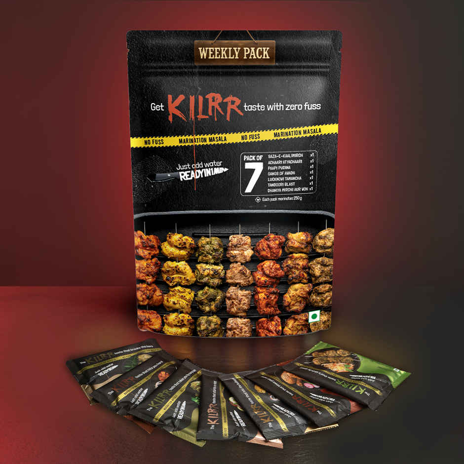 Kilrr Chicken Marination Masala | Weekly Pack