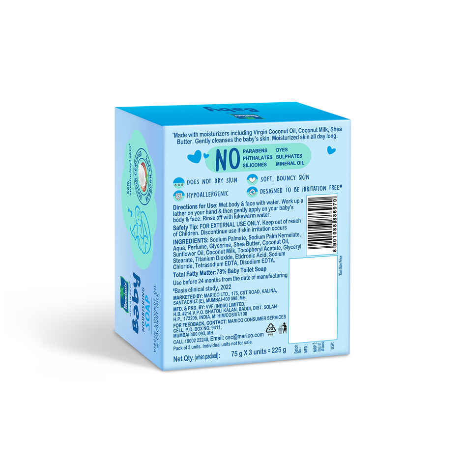 Parachute Advansed Coconut Baby Soap | Soft, Moisturised skin