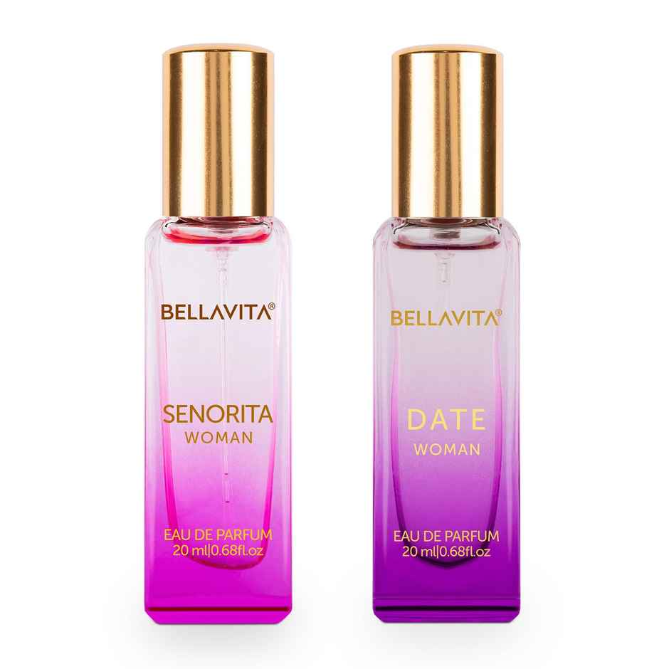 Bella Vita Date and Senorita Woman EDP Perfume Gift Combo for Women