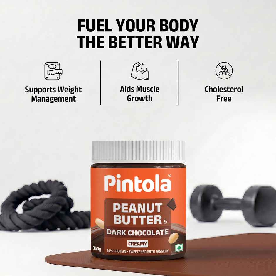 Pintola Dark Chocolate Creamy Peanut Butter
