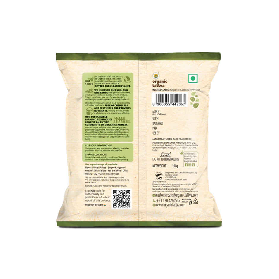 Organic Tattva Coriander Powder