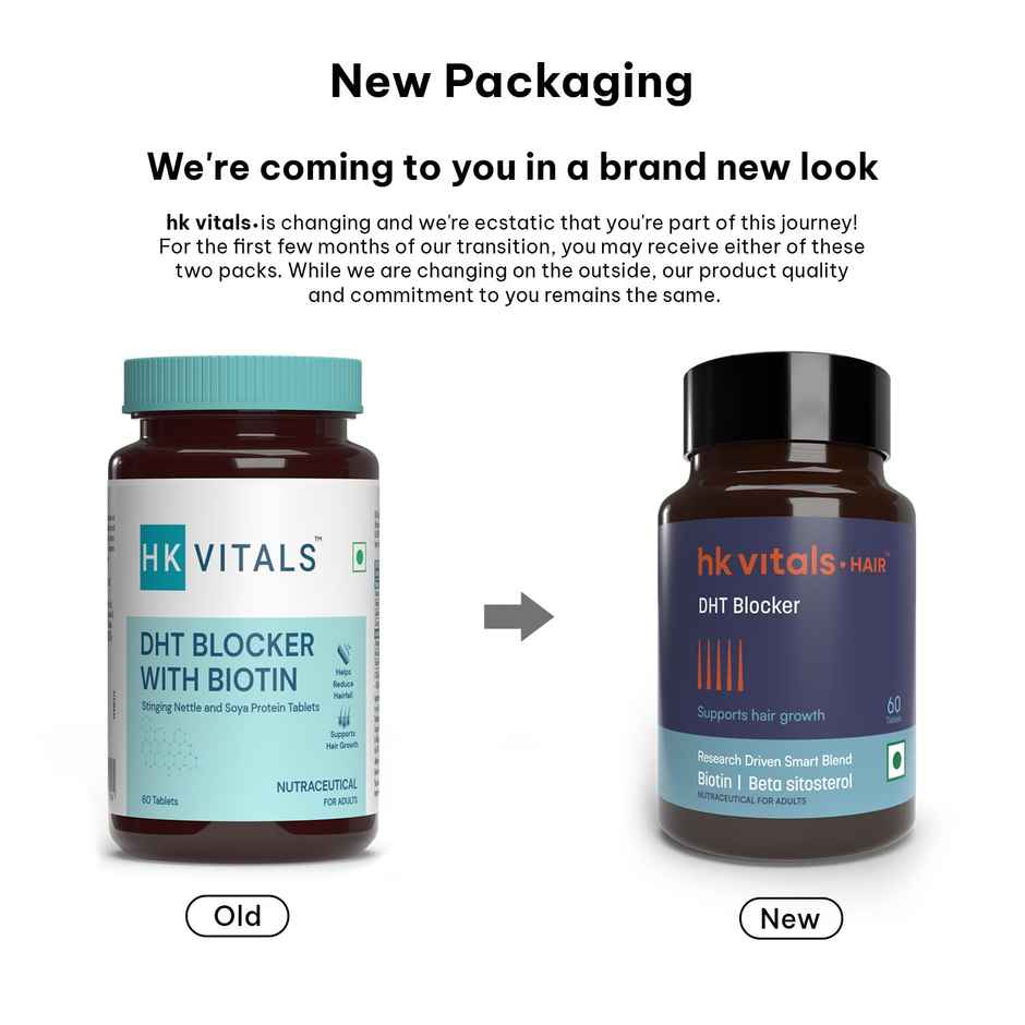 Healthkart HK Vitals DHT Blocker with Biotin Tablet