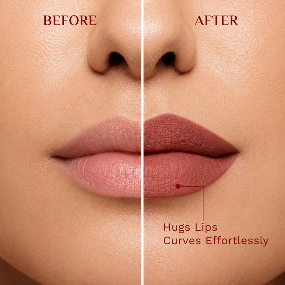 Pilgrim Matte Me Up! Bullet Lipstick SPF 30 Lightweight & Long-lasting | Cupid's Pink 03
