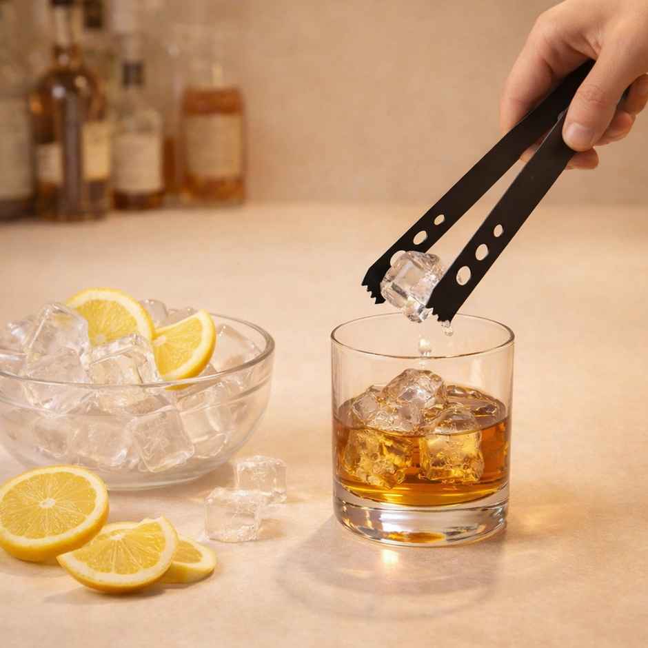 Picfest Popbar Black Matte Ice Tong