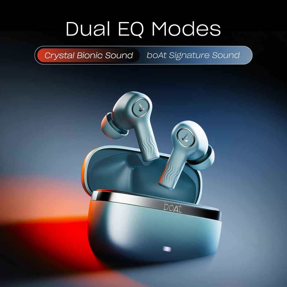 boAt Nirvana Ion ANC Pro  in Ear TWS Earbuds with mic, Hi-Res Audio LDAC,ANC(32dB), 120Hrs Battery, App Support, Fast Charge, v5.3 Bluetooth TWS - Blazing Comet