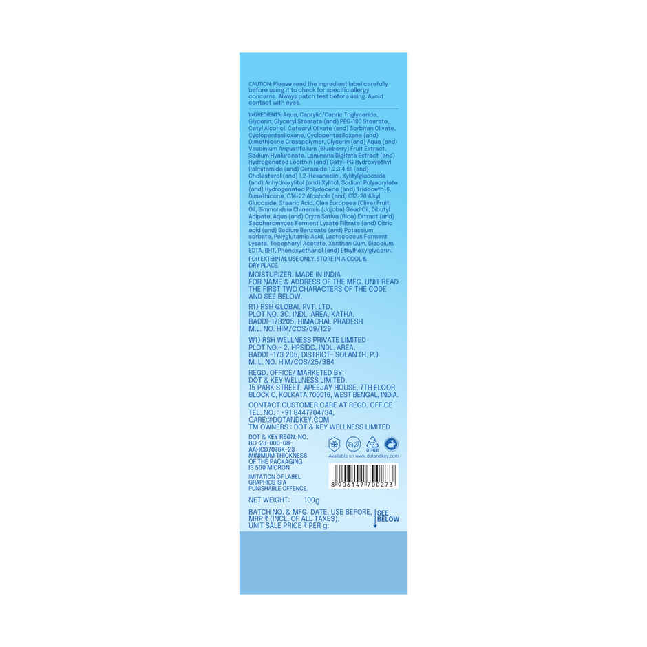 Dot & Key Ceramides & Hyaluronic Barrier Repair Moisturizer Face Cream