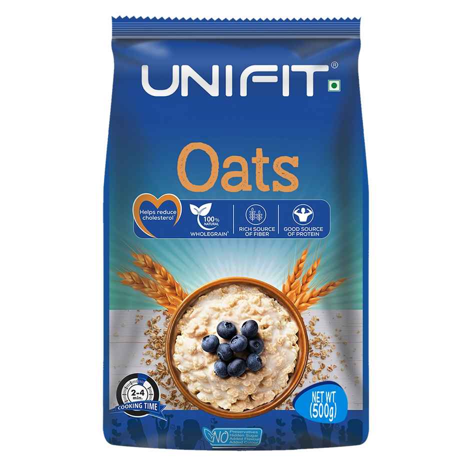 Unifit Oats | High Fiber and Protein | Healthy Breakfast Choice