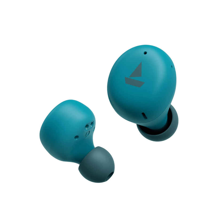 boAt Airdopes 381 Tws Earbuds With 20 Hours Playback, Asap Charge, Iwp Technology(Teal Blue)