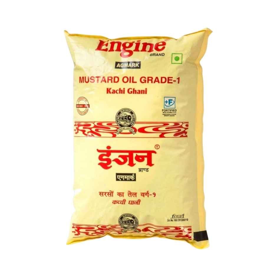 Engine Kacchi Ghani Mustard Oil | Pouch Combo
