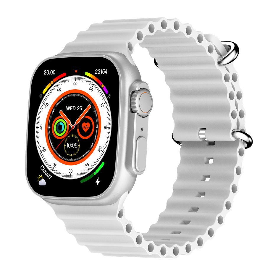 Fire-Boltt Warrior Smartwatch | 1.96" AMOLED Display | BT Calling - Grey