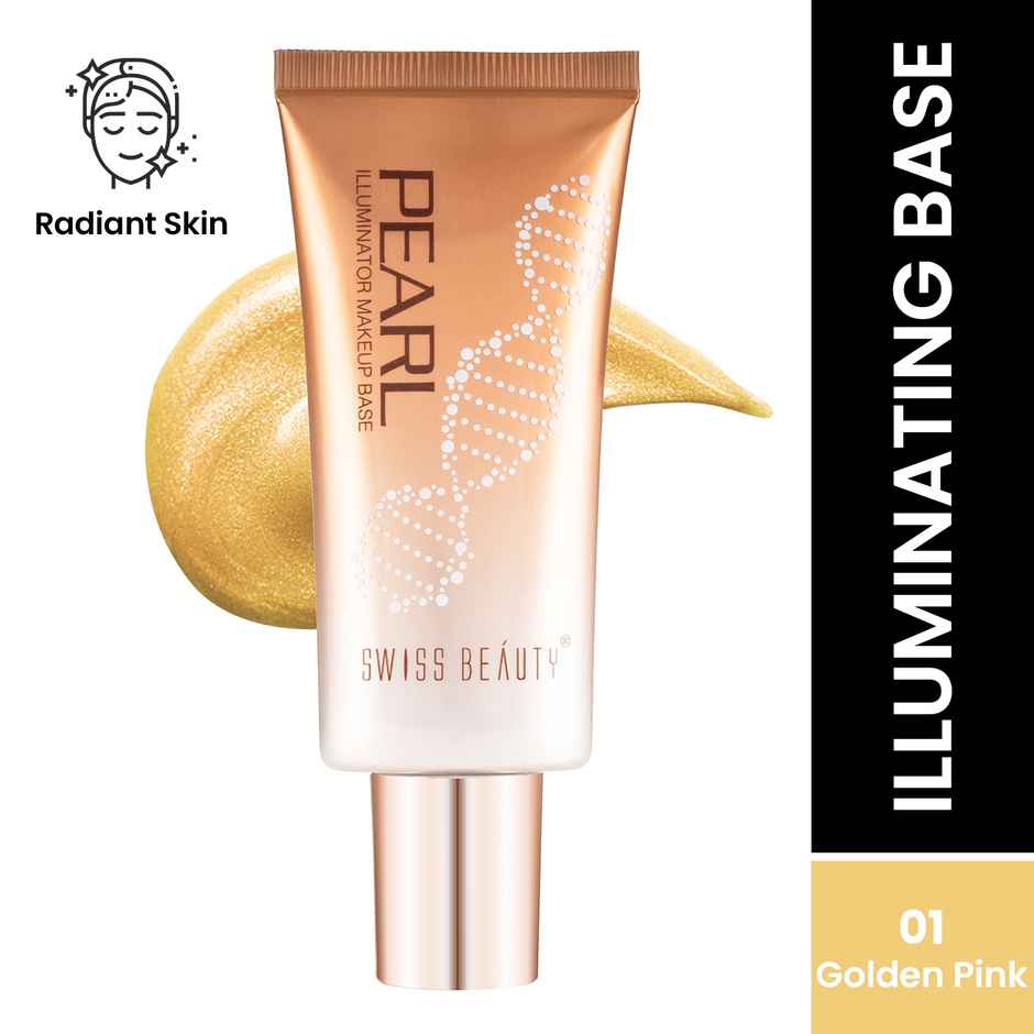 Swiss Beauty Pearl Illuminator Makeup Base - 01 Golden Pink