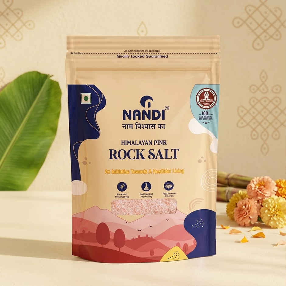 Nandi Himalayan Pink Rock Salt Sendha Namak