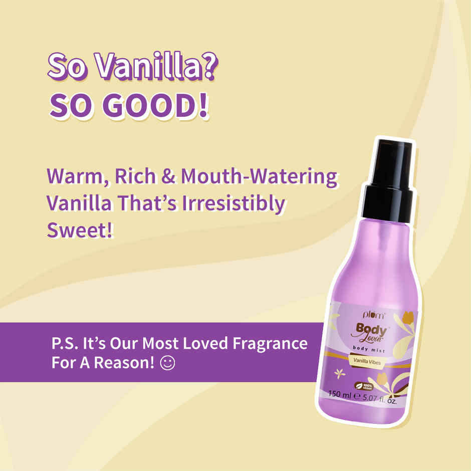 Plum Bodylovin' Vanilla Vibes Body Mist