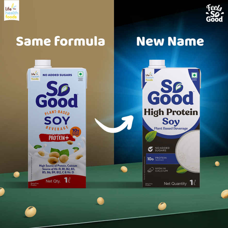 So Good High Protein Soy Plant Based Beverage - 1 L