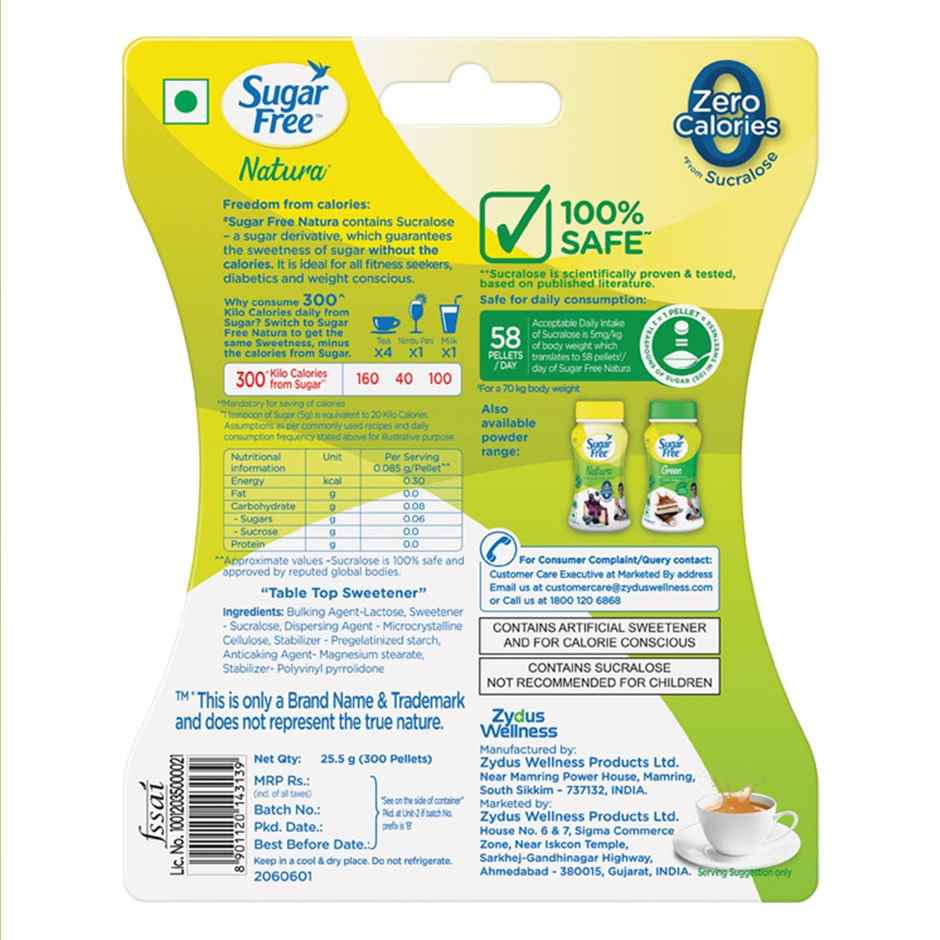 Sugarfree Natura Low Calorie Sweetener