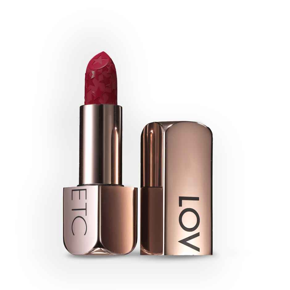 Lovetc Pout, Perfect, Etc Moisture Shine Lipstick | Cherry on top