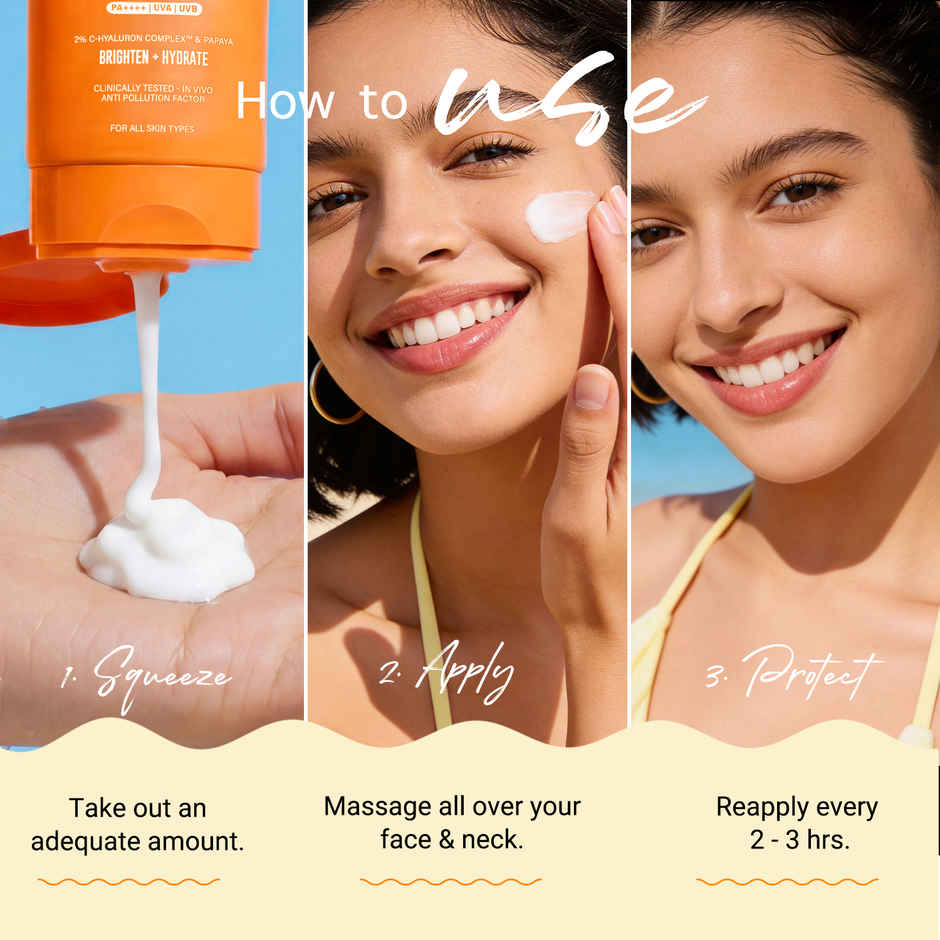 Aqualogica Glow+ Dewy Lightweight & Hydrating Travel-Friendly Sunscreen Gel Combo