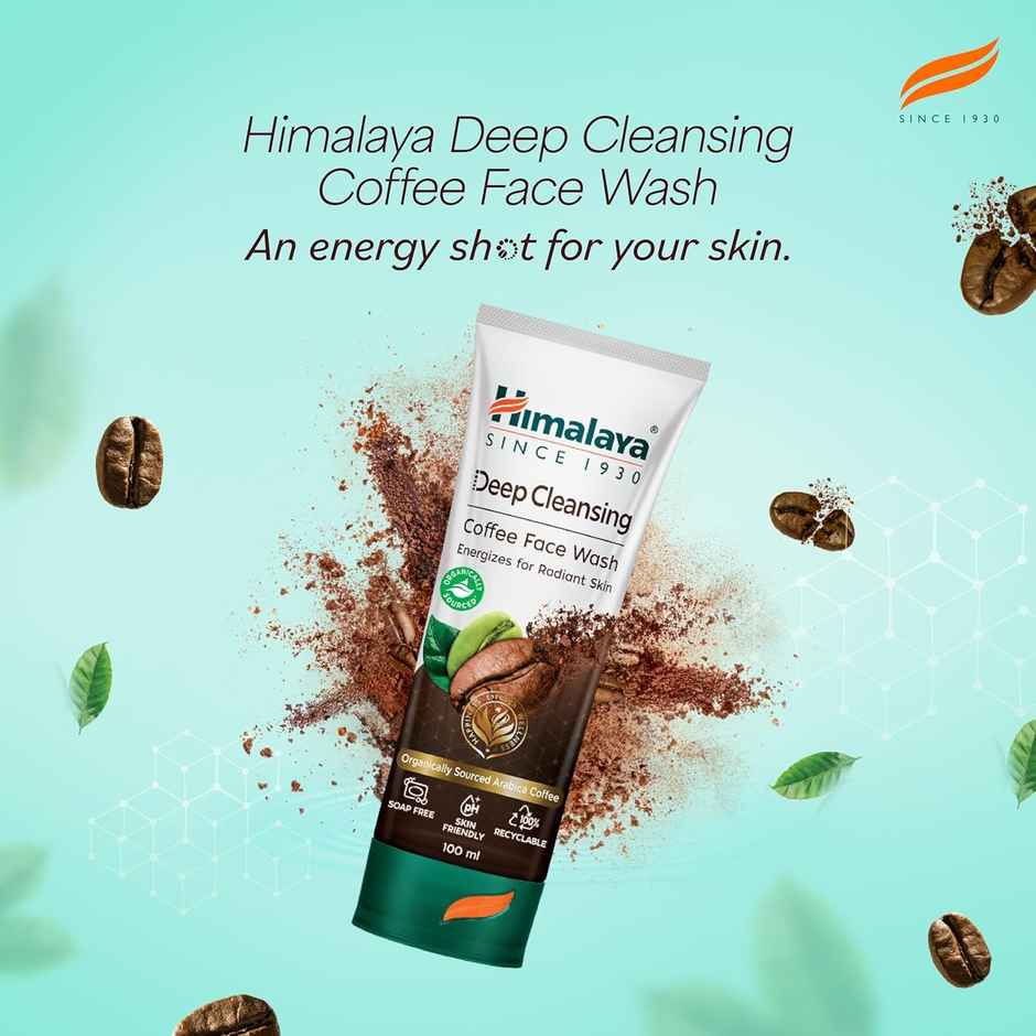 Himalaya Wellness Company Deep Cleansing Coffee Face Wash