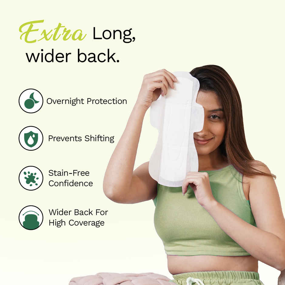 Pee Safe Ultra Thin Rash Free Sanitary Pads 12 XXL