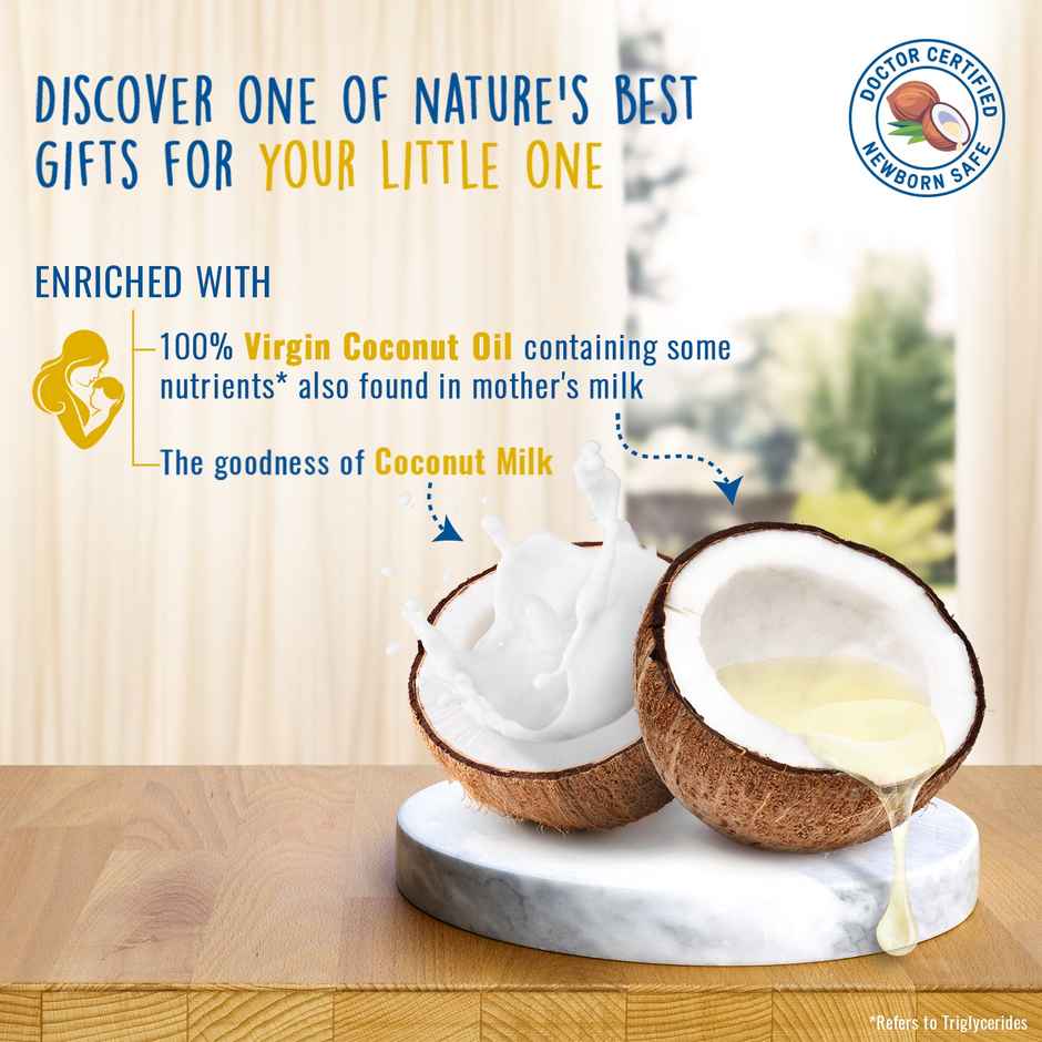 Parachute Advansed Baby Lotion For New Born Babies Virgin Coconut Oil & Coconut Milk