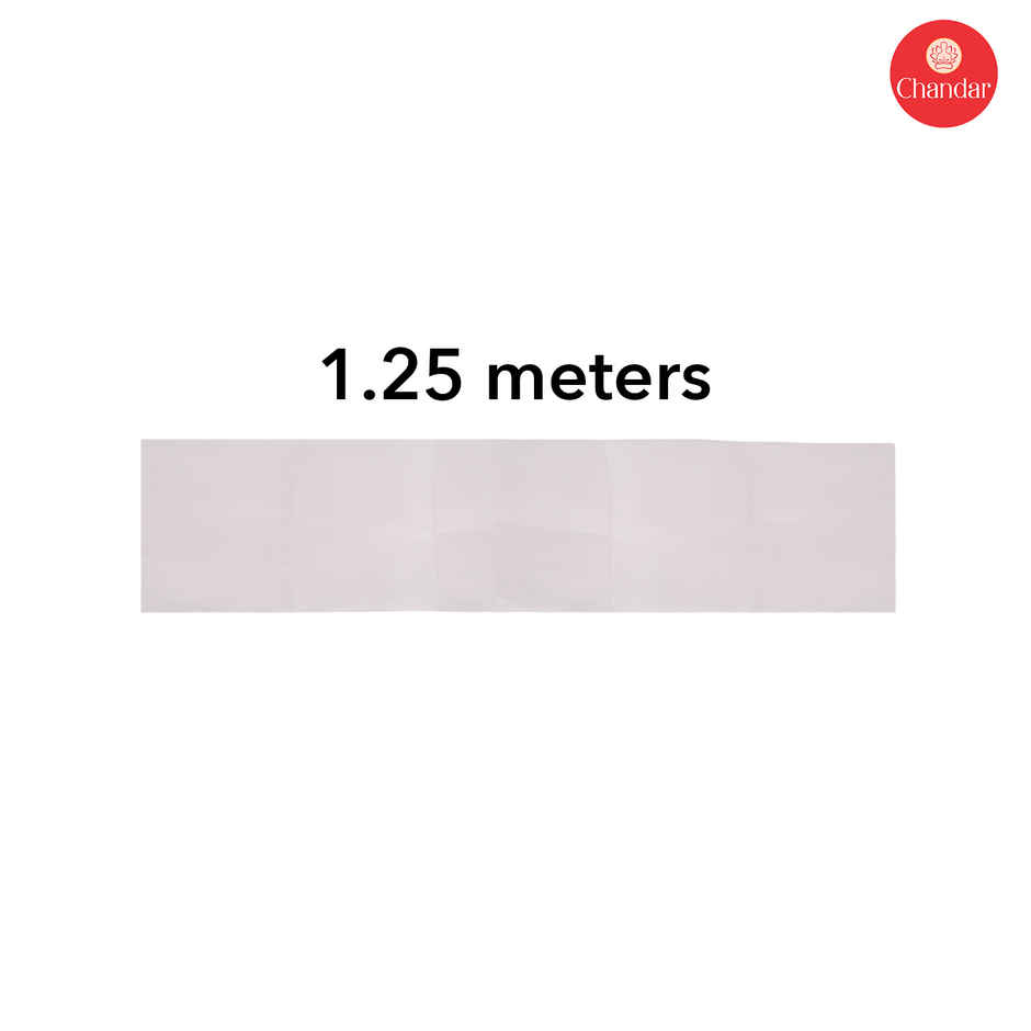 White Puja Cloth | 1.25 m | Chandar