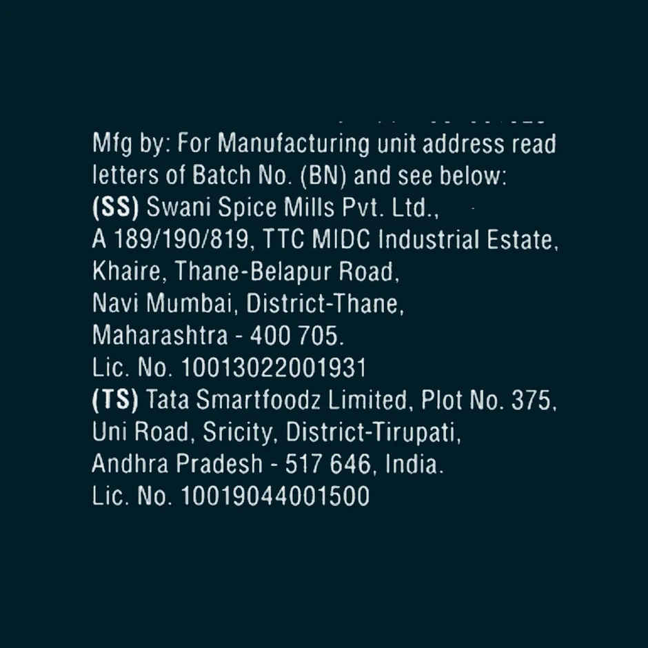 Tata Sampann Pav Bhaji Masala with Natural Oils Rich Aroma & Flavour