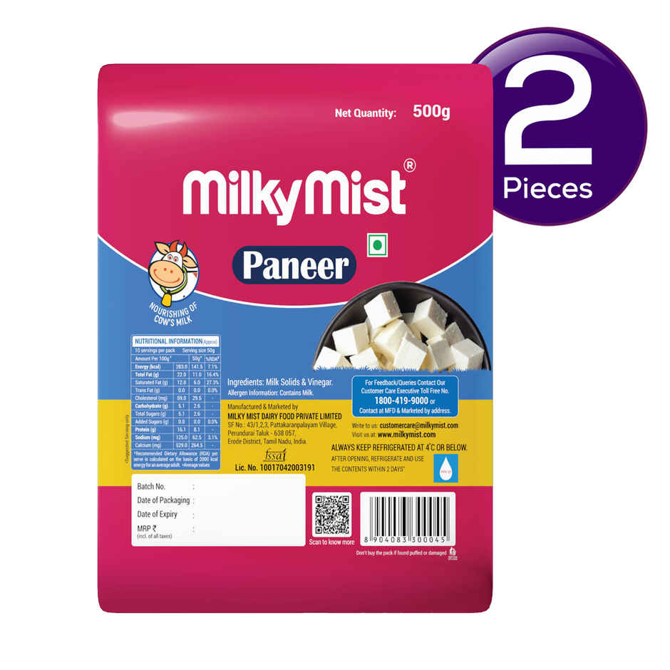 Milky Mist Paneer Combo