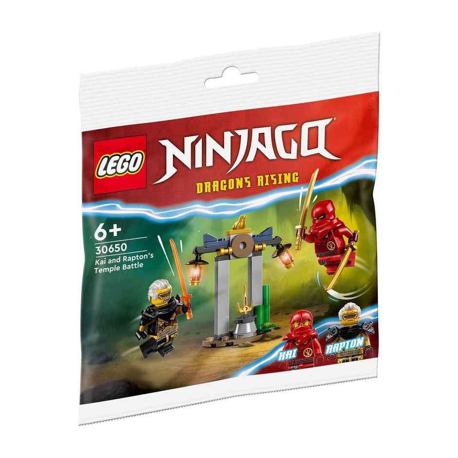 LEGO Kai And Rapton'S Temple Battle Building Toy Set