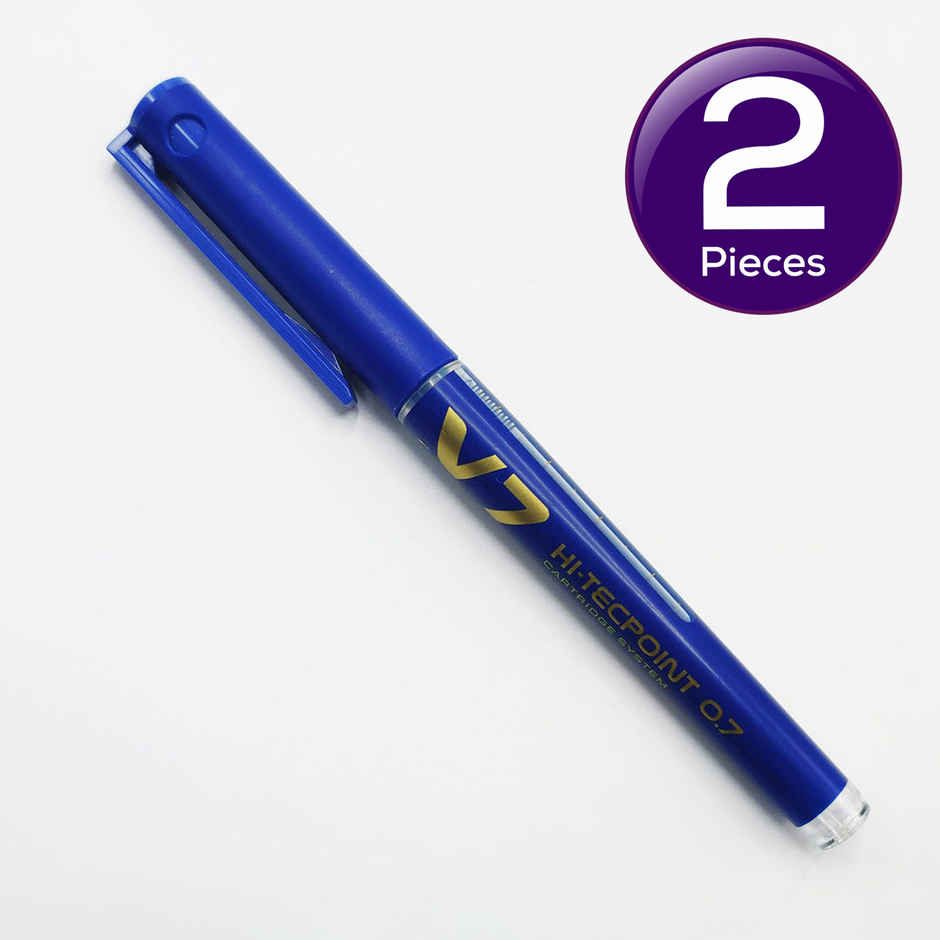 Pilot V7 Roller Pen (Blue) 1 Unit Combo