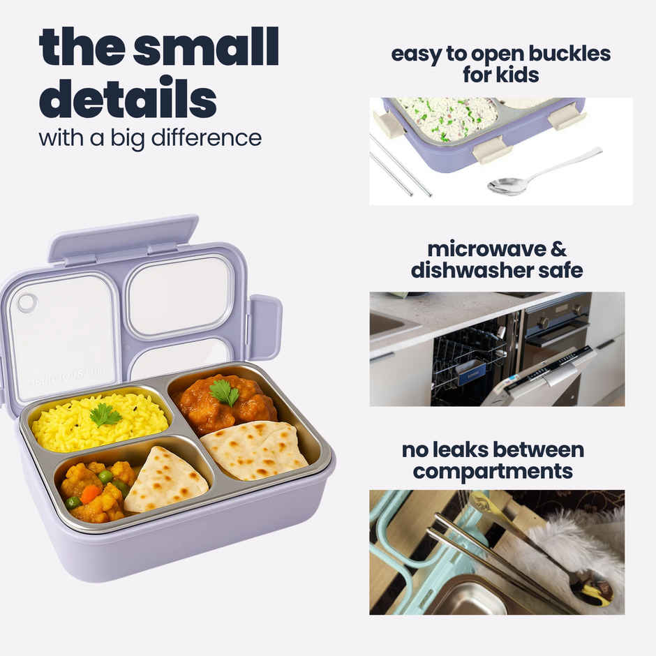 Tuco Kids Lunch Box | Purple