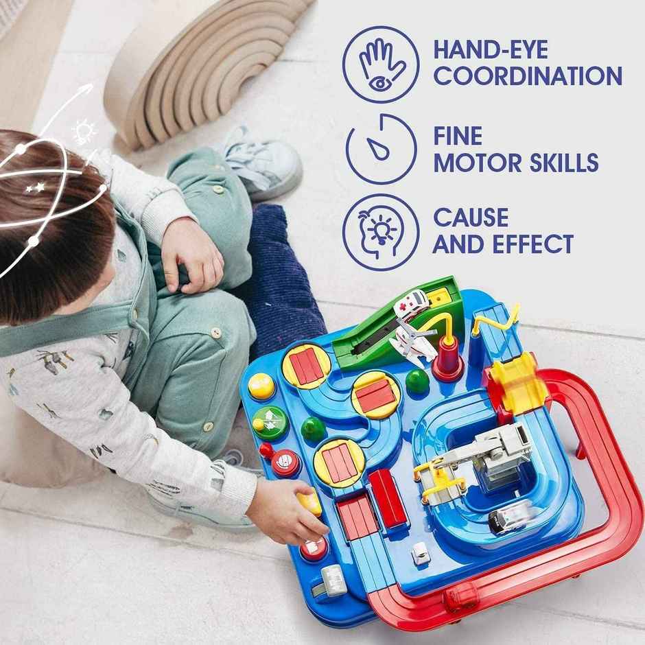 Kidology Car Adventure Toys for Kids | Parking Toy Car | Race Track Toys For Boys | Gift For Kids
