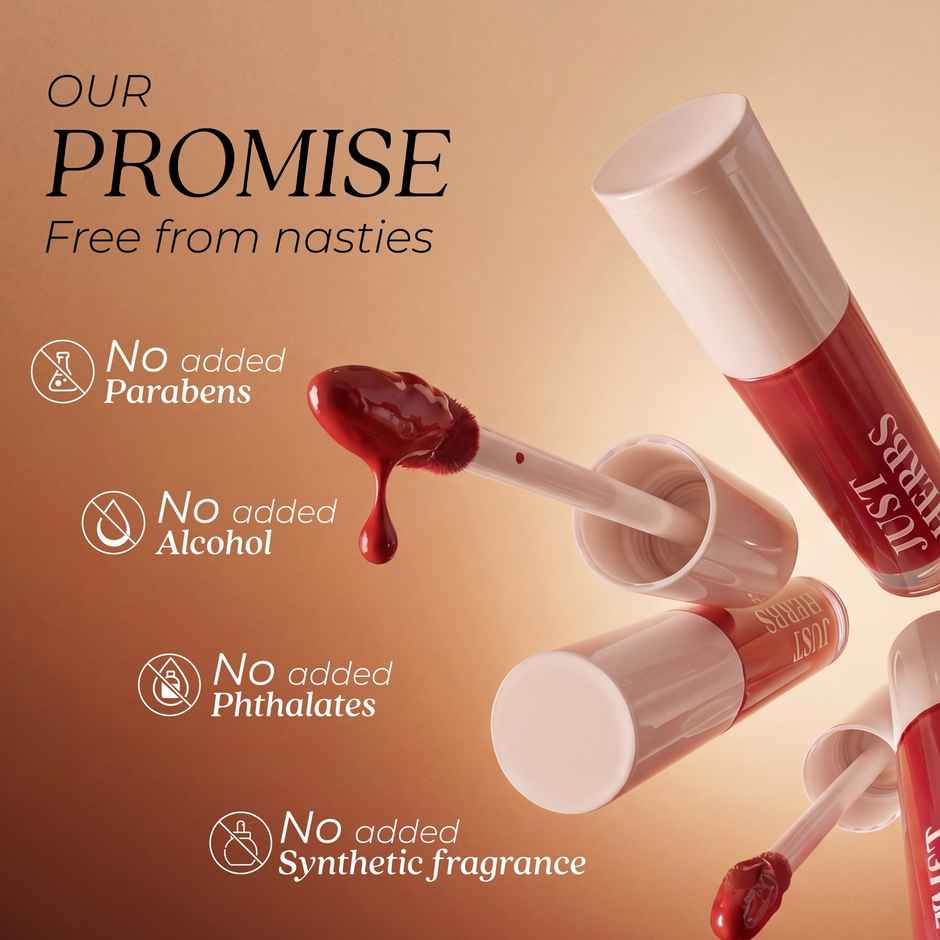 Just Herbs Ayurvedic Liquid Lipsticks Gift Box Set of | Bright & Pinks