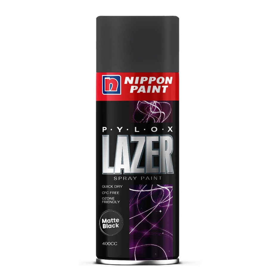 Nippon Pylox Spray Paint | Silver | Fast-Drying & High Gloss