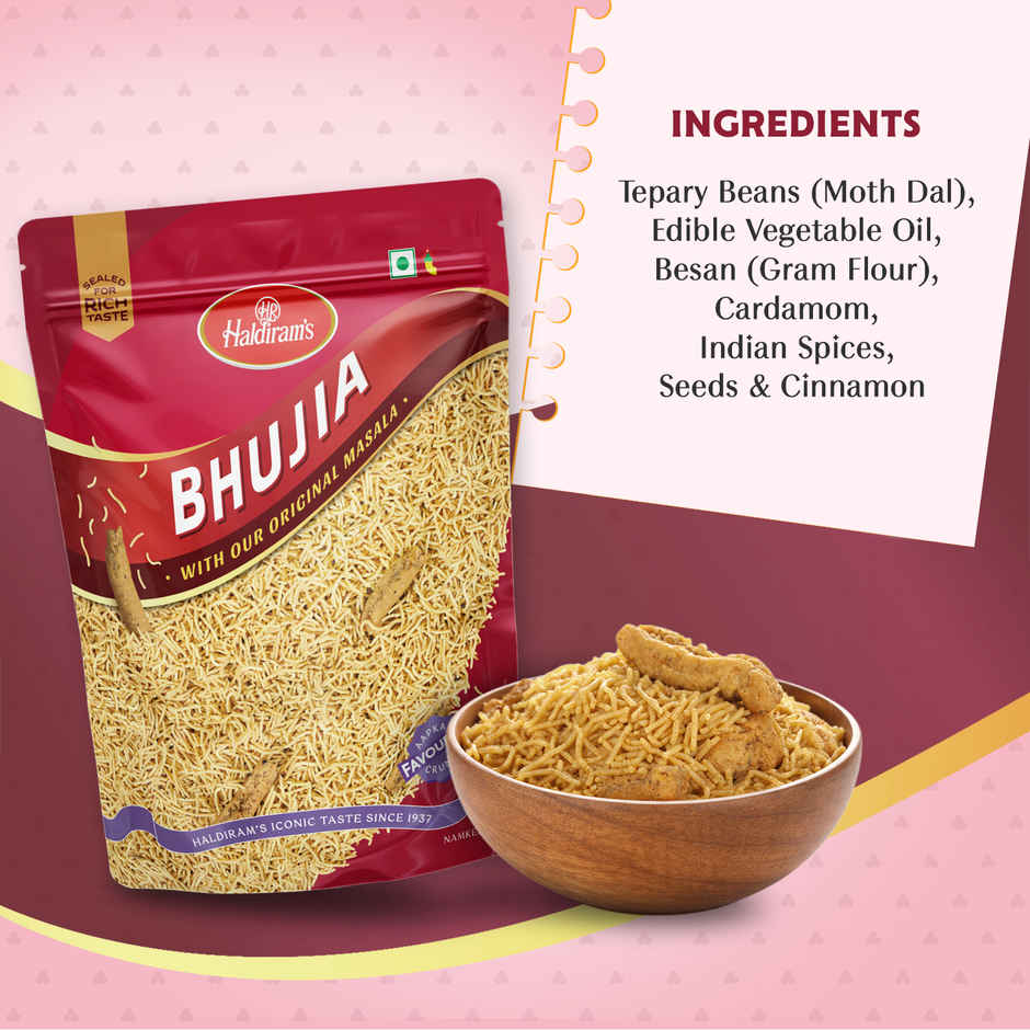 Haldiram's Bhujia | Spicy & Crunchy Snack