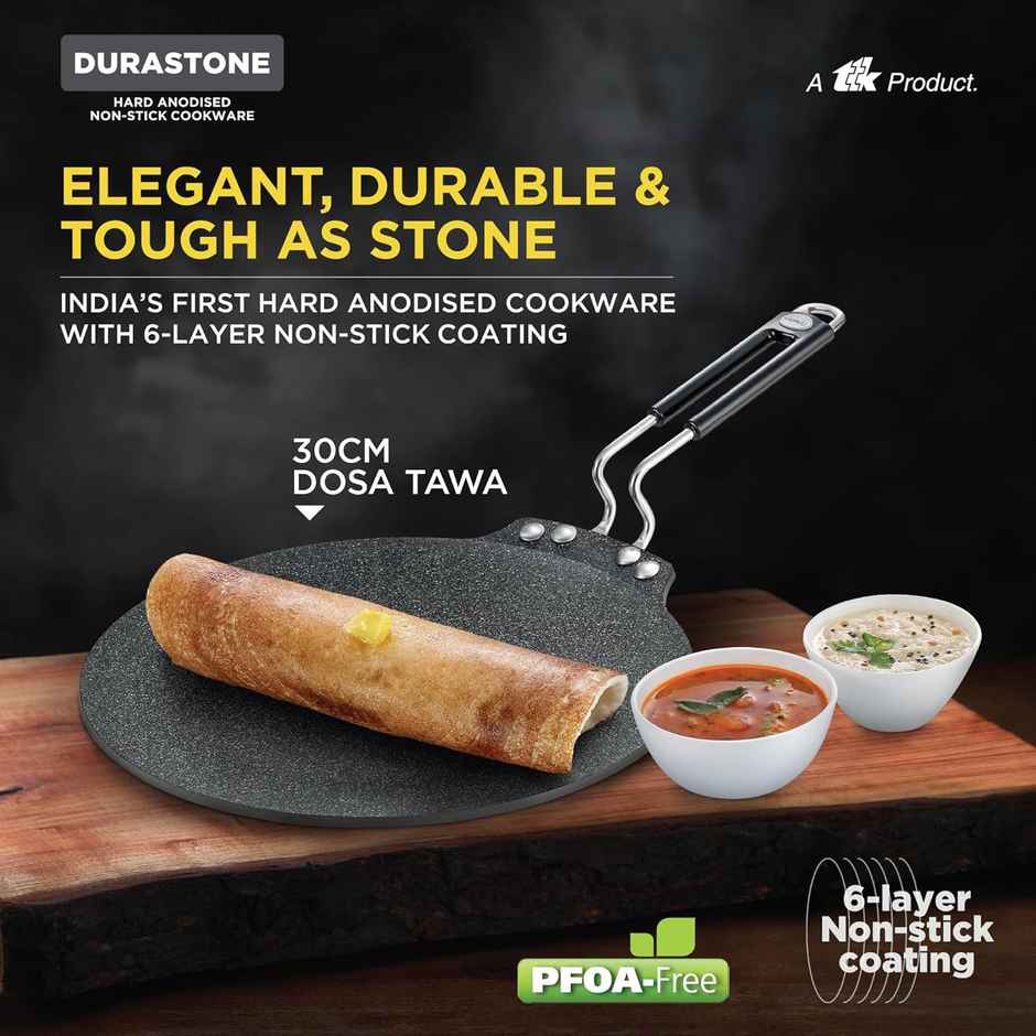 Prestige Durastone HA Dosa Tawa - 30cm