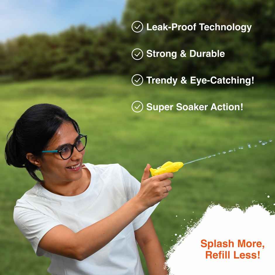 Water Toy Gun Pichkari for Holi | Assorted | Star