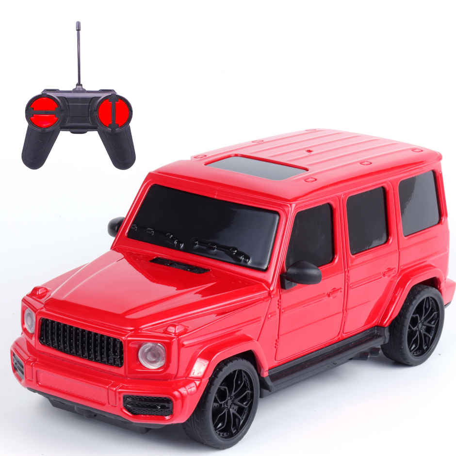 Race N Roll Hi Speed Rechargeable Remote Control Car 1:24 - G Wag Red