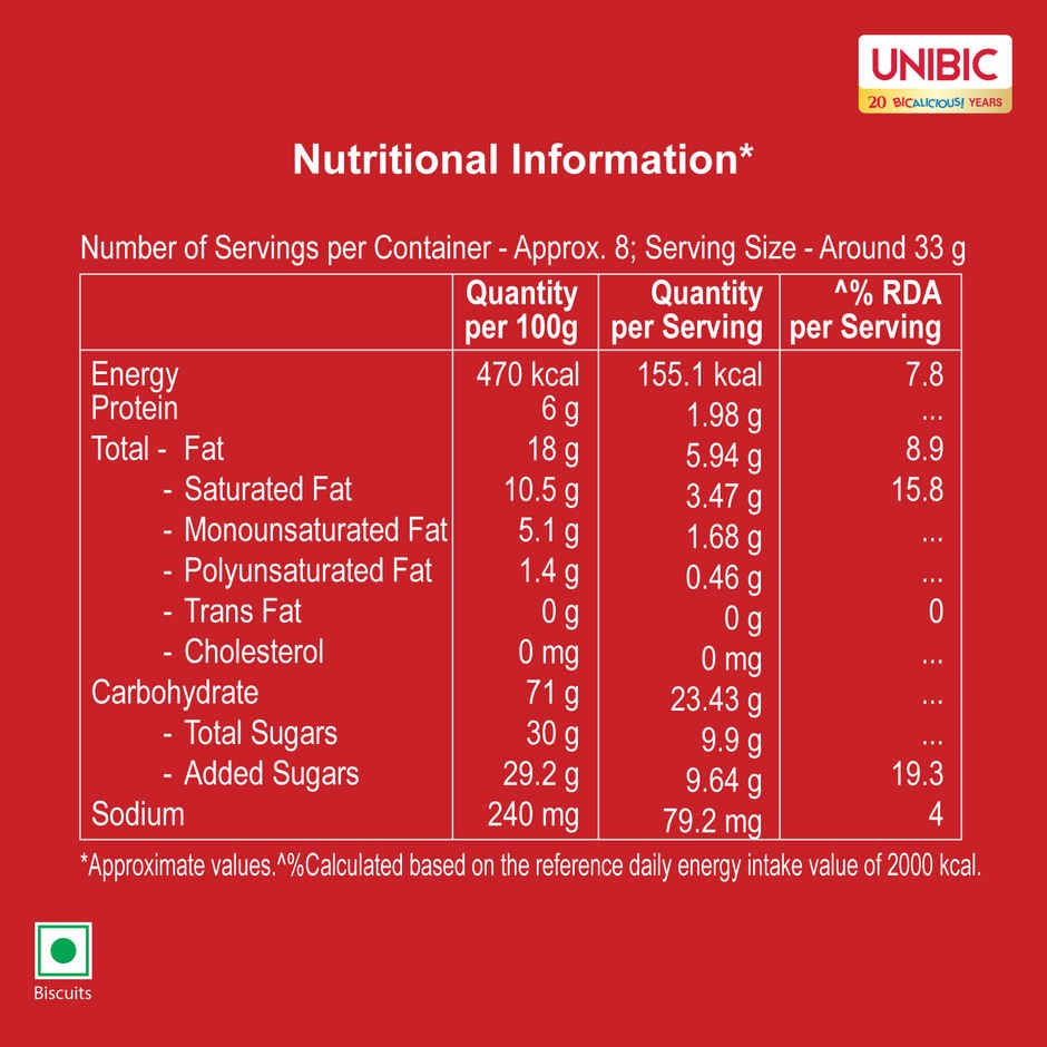 UNIBIC Biscot Caramel Atta Biscuit