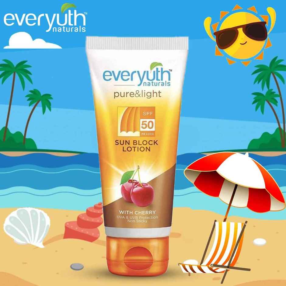 Everyuth Naturals SPF 50 Sun Block Lotion