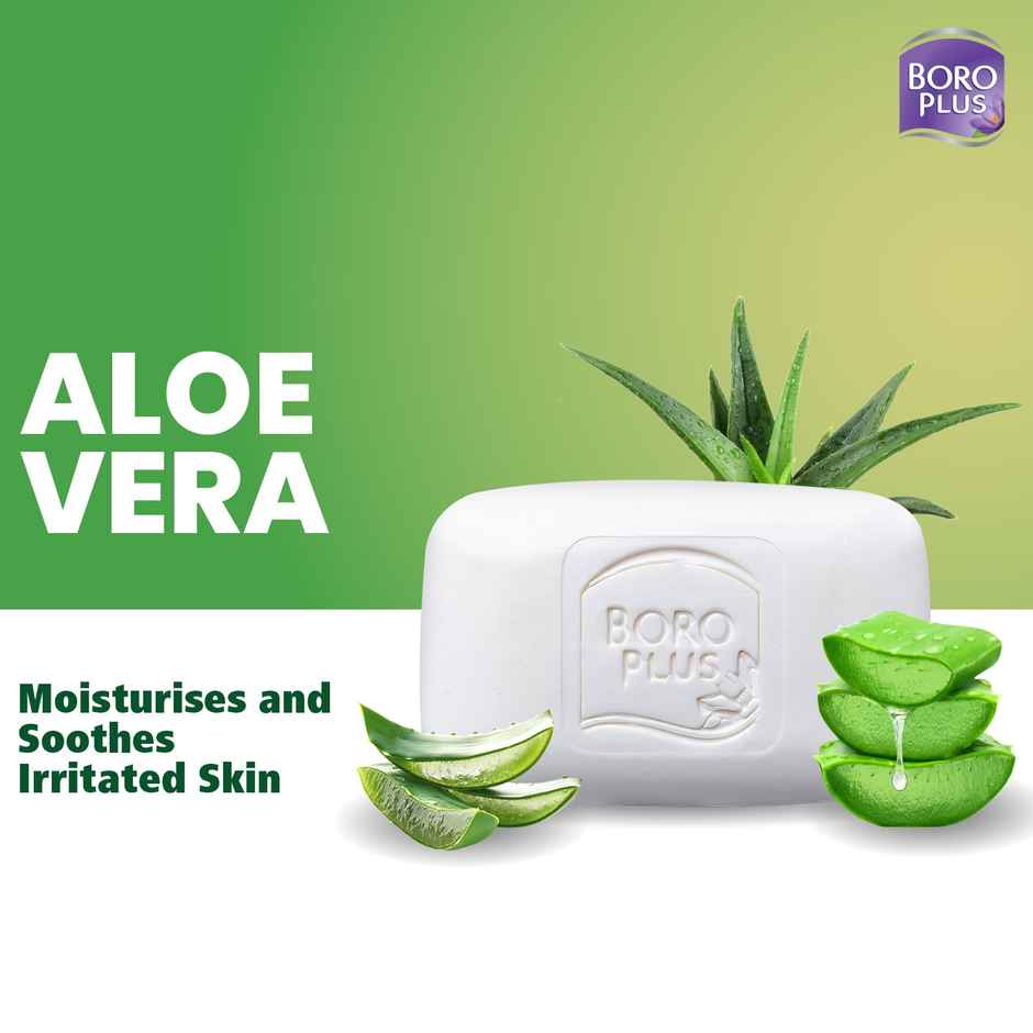 BoroPlus Antiseptic And Moisturising Bathing Soap With Aloe Vera, Neem And Tulsi