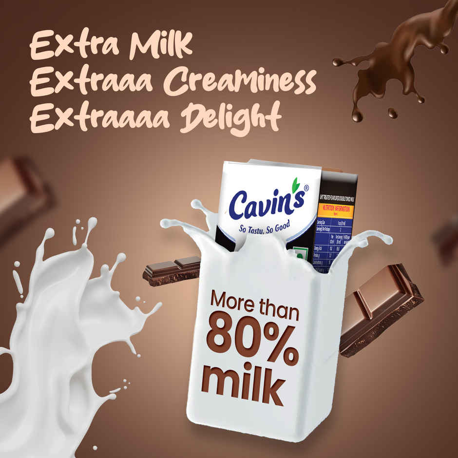 Cavin's Belgian Chocolate Milkshake Combo 