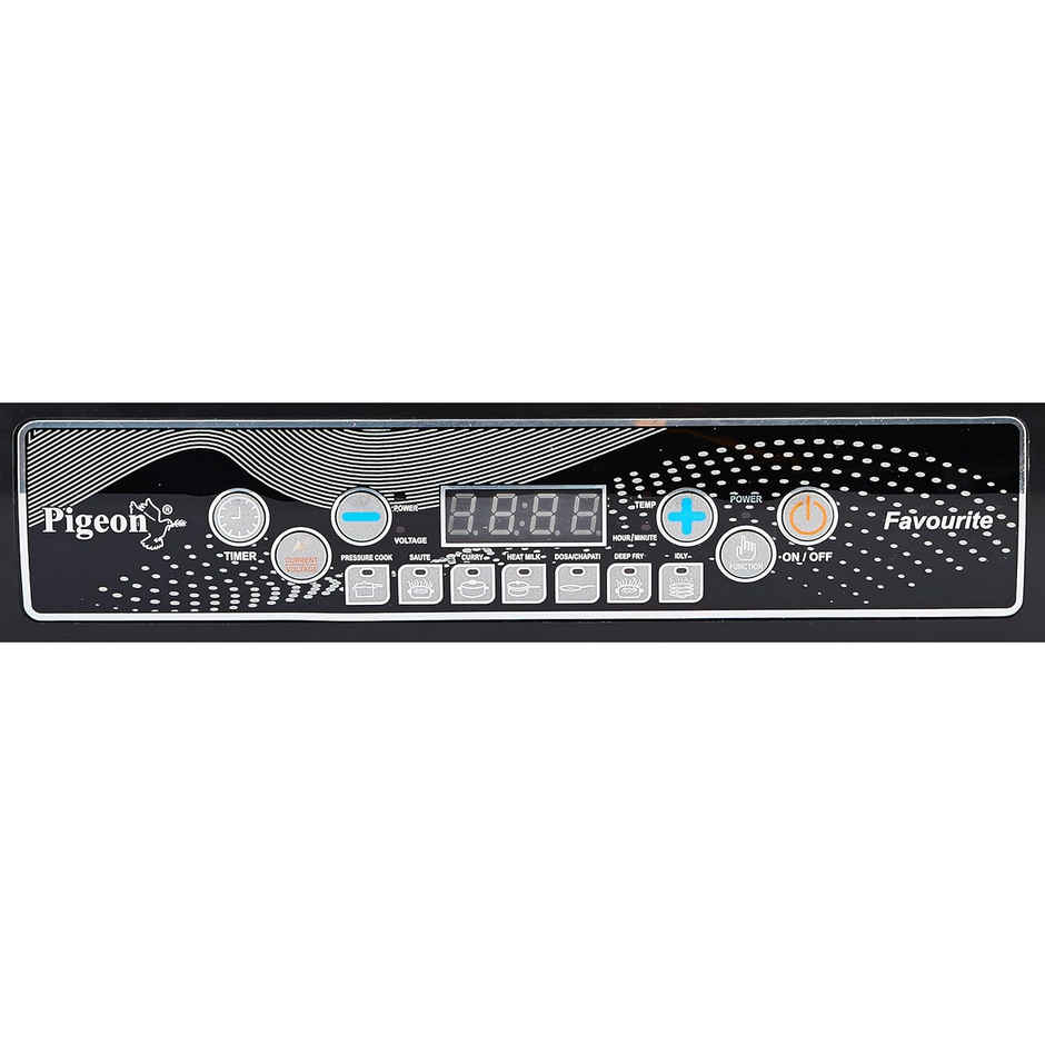 Pigeon Favourite  1800 W Induction Cooktop with LED Display - Black