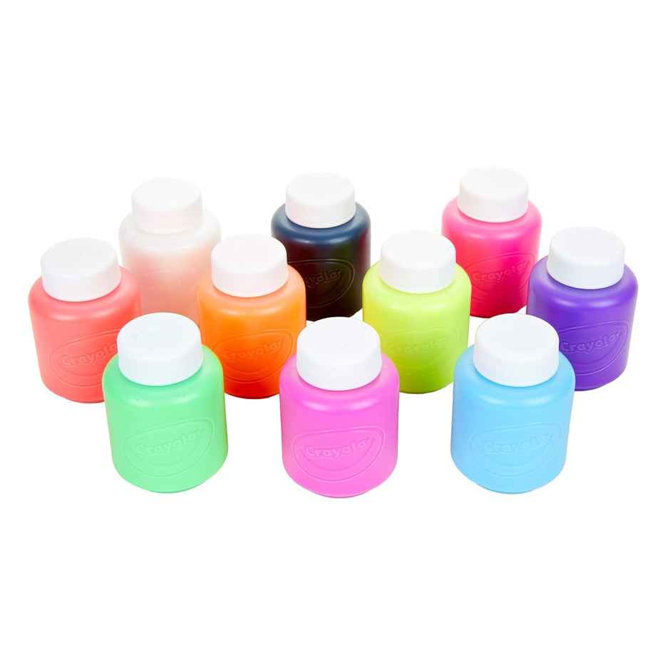 Crayola Washable Kids Project Paint | Neon, Arts & Crafts Supplies for Kids | Ages 3+