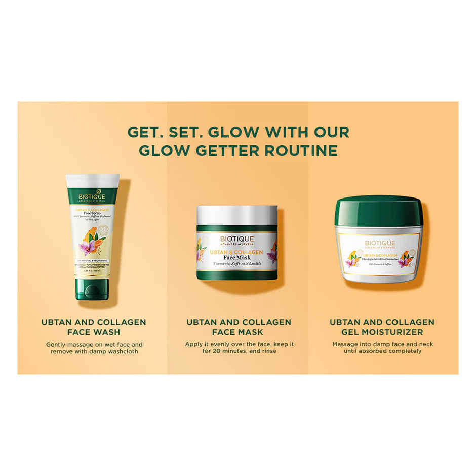 Biotique Ubtan & Collagen Face Scrub