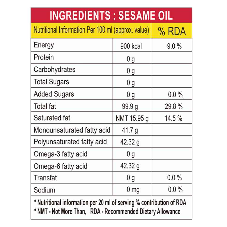 Idhayam Gingelly Oil Bottle