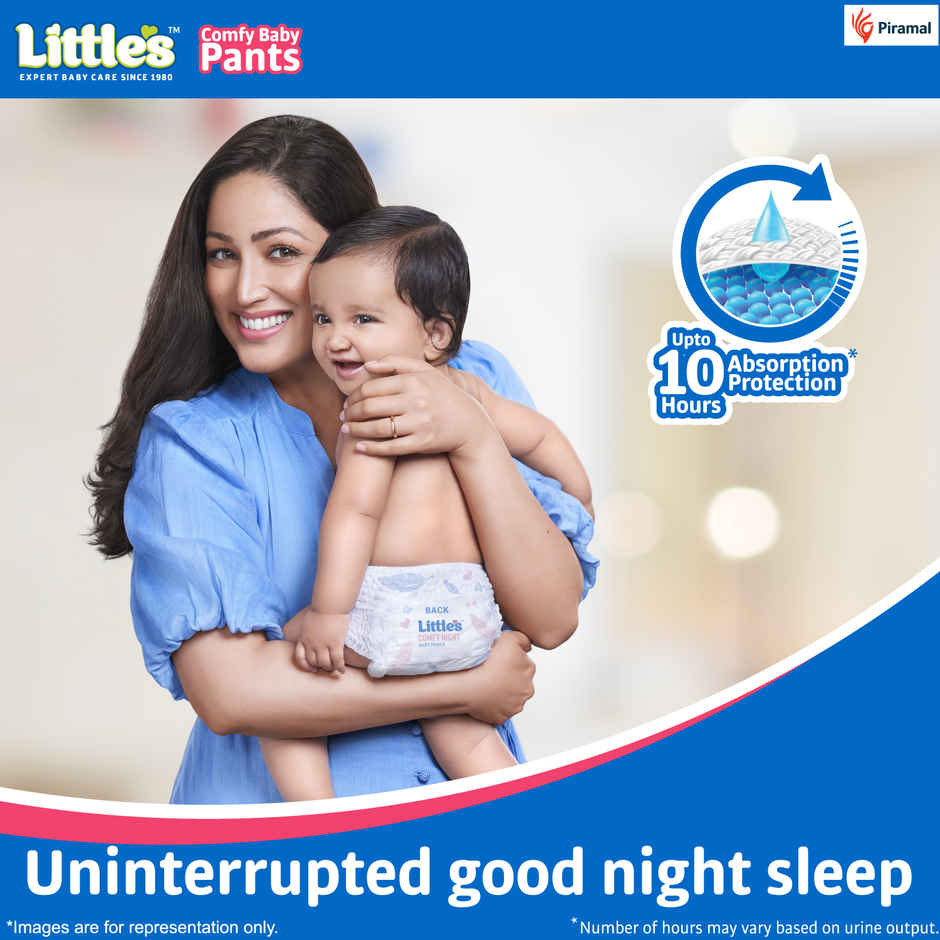 Littles Baby Diapers Large Pant Style Diaper | L | 30 pcs